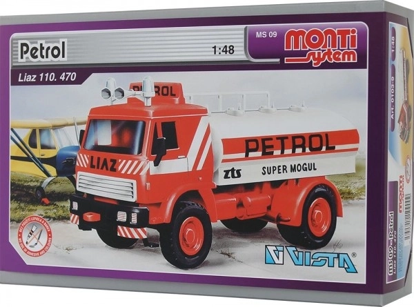 Bouwdoos Monti System MS 09 Benzine Liaz 1:48 in doos 22x15x6cm
