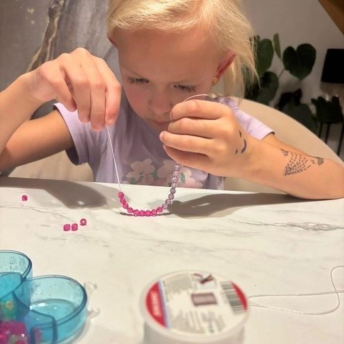 Elastiek voor het maken van armbanden - 40m Kruzzel 24753