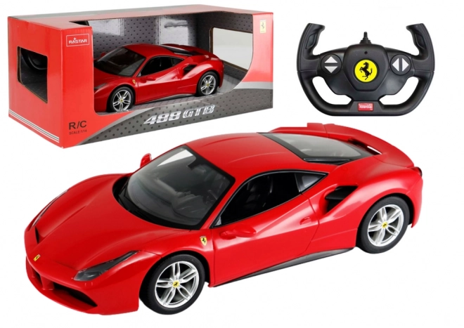 Rastar 1:14 Ferrari 488 GTB Rood