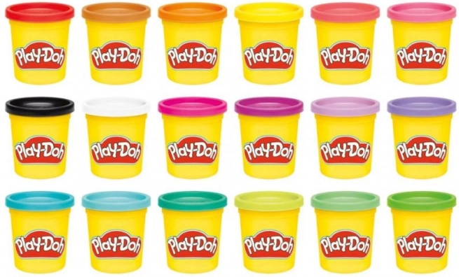 Play-Doh grote set 18 potjes