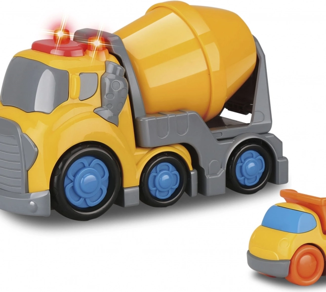 Kiddy Auto mixer met effecten 19,5 cm kiepwagen 6,5 cm