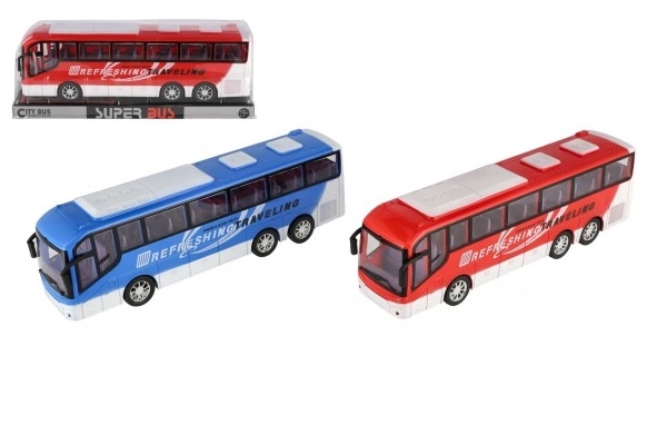 Autobus City plastic model voor kinderen