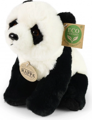 Pluchen panda 23 cm uit de Soft-collectie van Rappa