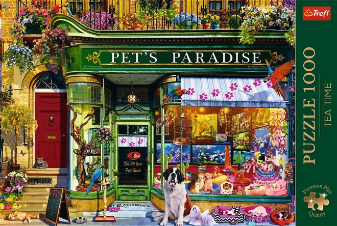 Puzzel 1000 stukjes Premium Plus Dierenparadijs