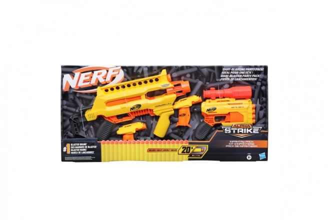 Nerf Alpha Strike 4 blasters en pijlen