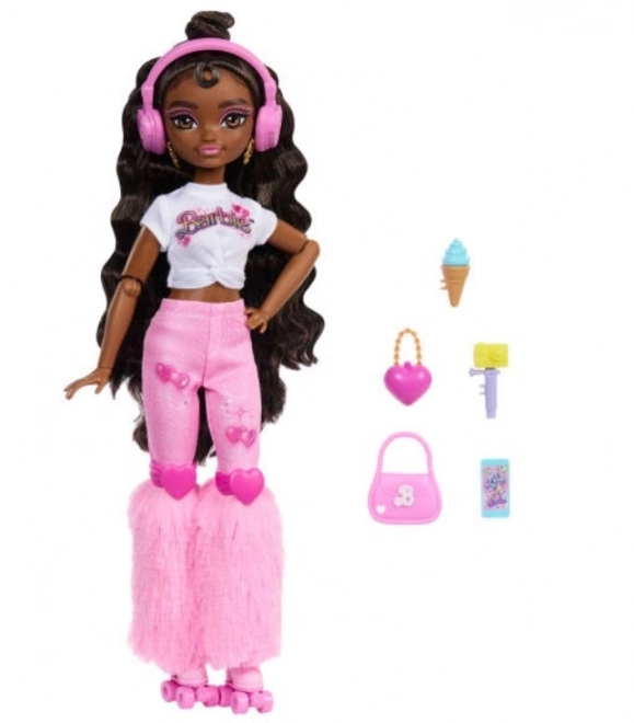 Barbie Dream Besties Brooklyn op rolschaatsen