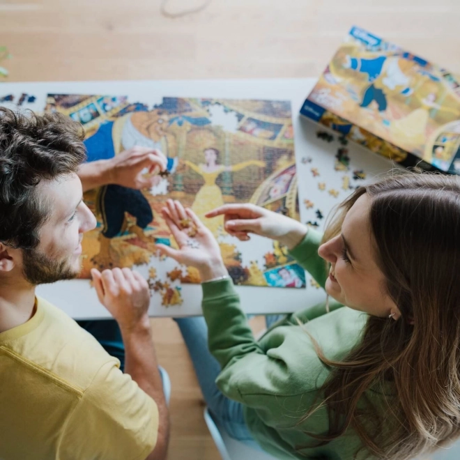 puzzel TREFL Premium Plus iconische momenten: Belle en het Beest 1000 stukjes