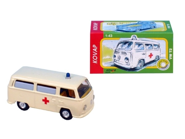 Kovap retro ambulance VW 1:43