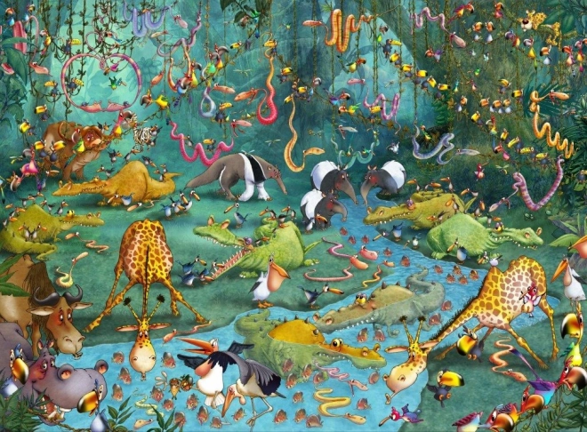 Puzzel Jungle 2000 stukjes