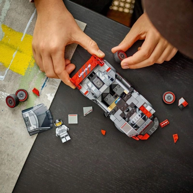 LEGO4 Speed Champions 76921 Audi S1 E-tron Quattro