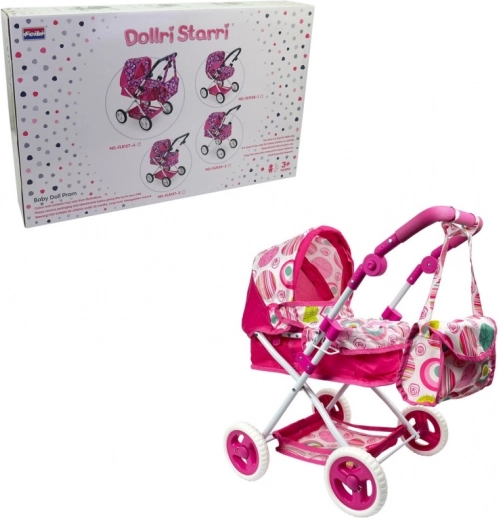 Kinderwagen met tas voor poppen