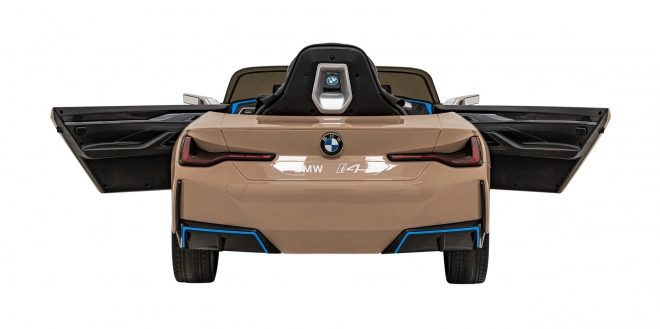 Kinderauto op batterij BMW i4 – Gouden