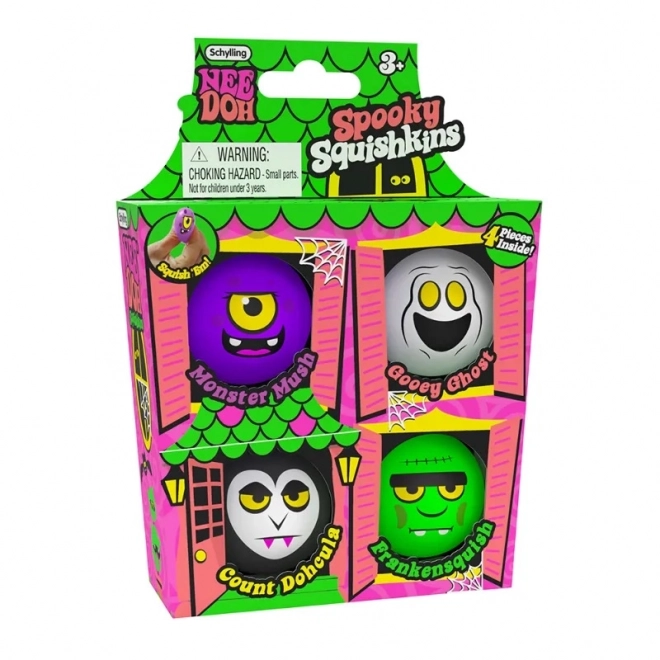 Spookhuis met knijpballetjes NeeDoh