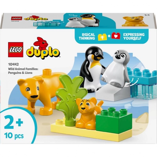 Lego Duplo Wilde Dierenfamilies: Pinguïns en Leeuwen