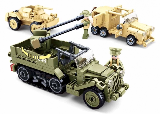 Sluban Leger M38-B0812 Militaire Voertuigen