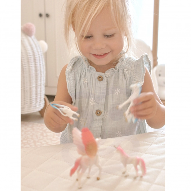 Set van eenhoornfiguren