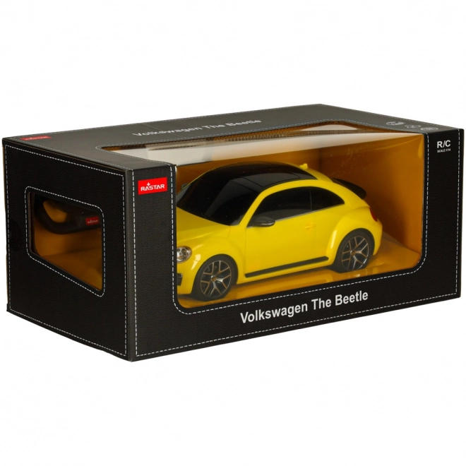 Afstandsbedienbare Auto R/C Volkswagen Beetle Rastar 1:14 Geel