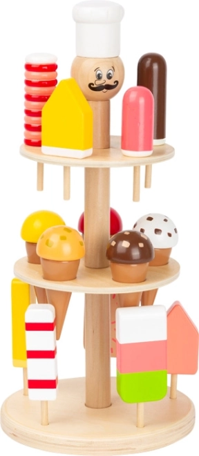 Houten ijskraam SMALL FOOT Luigi Gelato