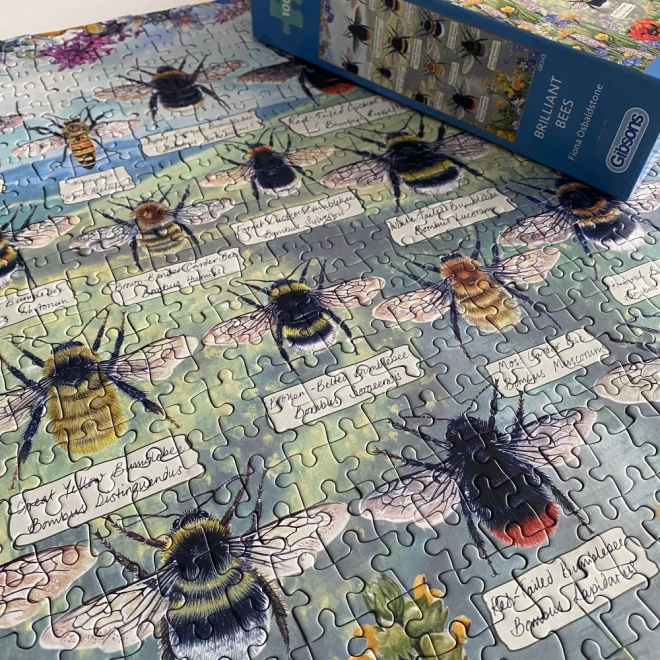 Gibsons Puzzel Briljante Bijen 1000 Stukken