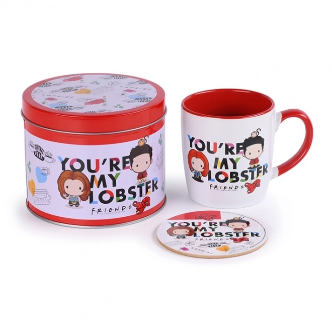 Cadeau set blik Friends Chibi