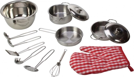 Bigjigs Toys metalen keukenset voor kinderen