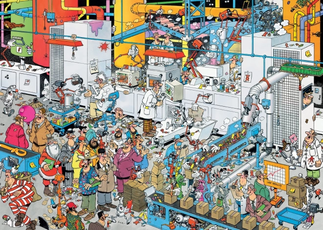 JUMBO Puzzel Snoepfabriek 500 stukjes