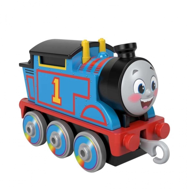 Locomotief Tom en vrienden die van kleur veranderen