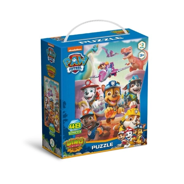Puzzel PAW Patrol Dinosaurusredding