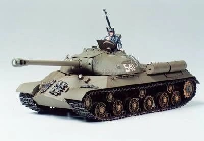 Model van de Russische zware tank Stalin JS3