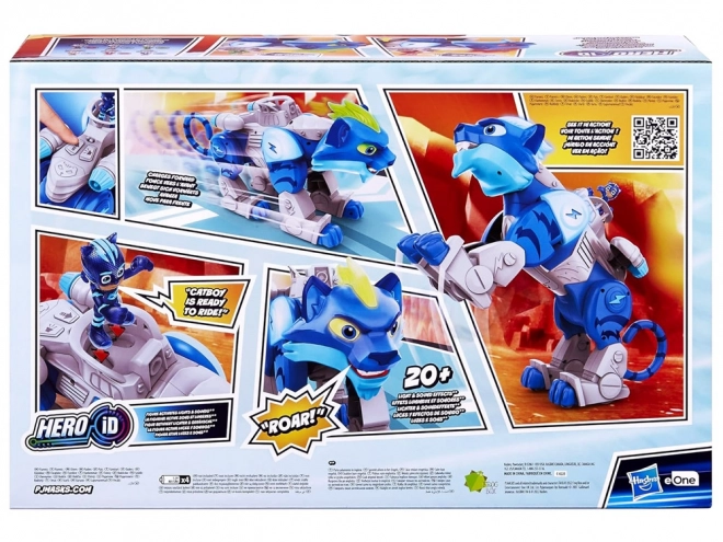 PJMasks brullende moedige kat met figuurtje