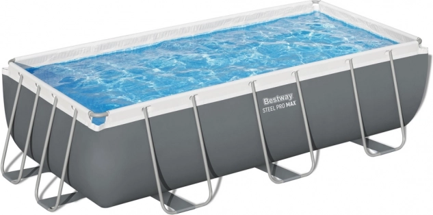 Zwembad met standaard 404 x 201 x 100 cm Bestway