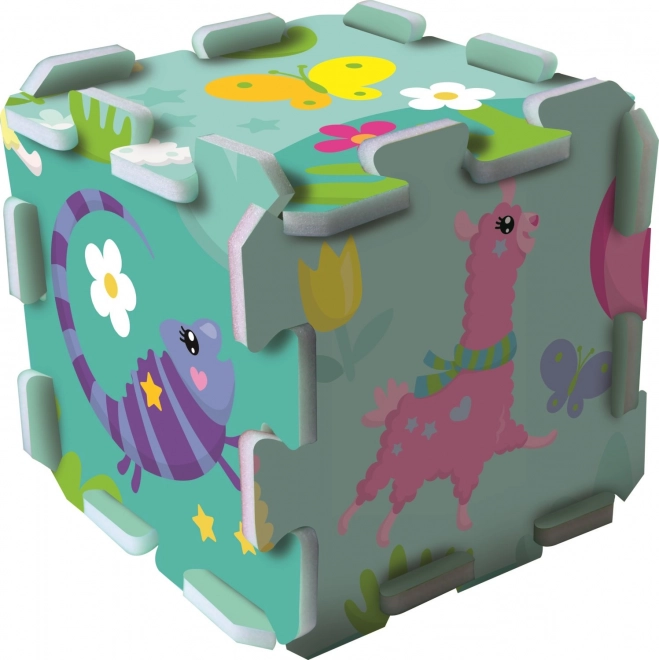 TREFL Foam puzzel Vrolijke lama’s