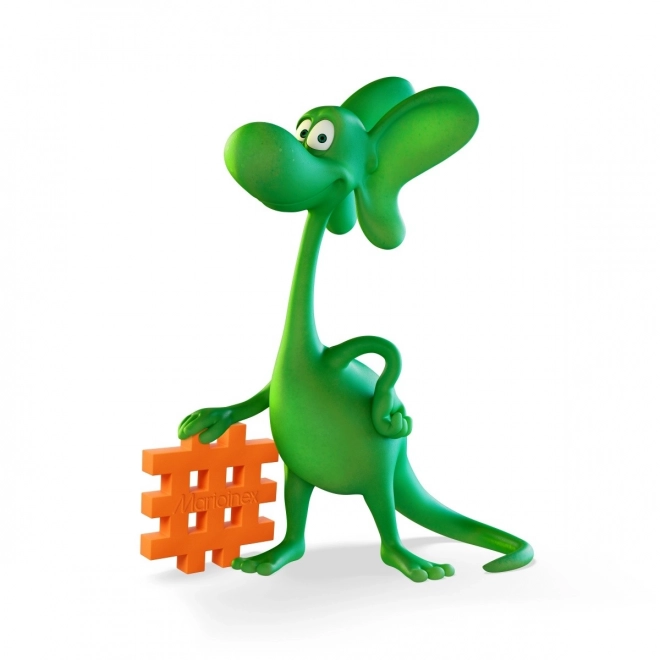 Creatieve bouwset Mini Waffle - Diplodocus en scène 148 stuks
