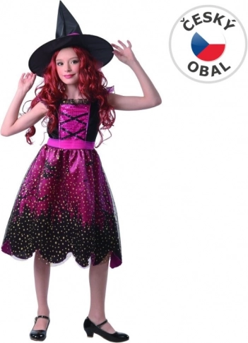 Carnavalsjurk Heks voor meisjes 110-120 cm