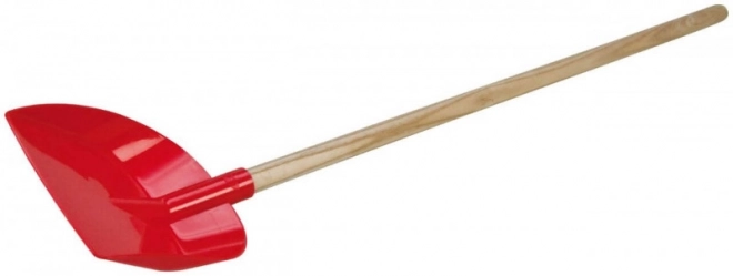 Schop 60 cm met houten handvat