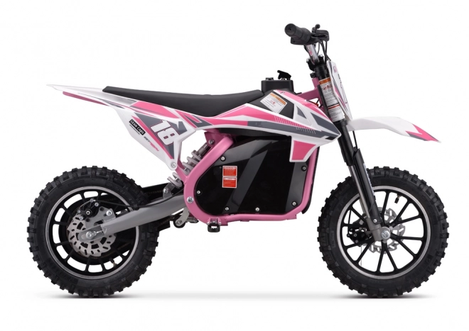 Kinder elektrische motor TRAIL KING roze