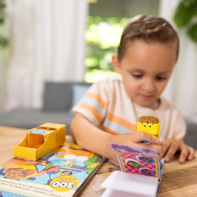 Sticker WOW! Stickerset met Buldozer Stempel