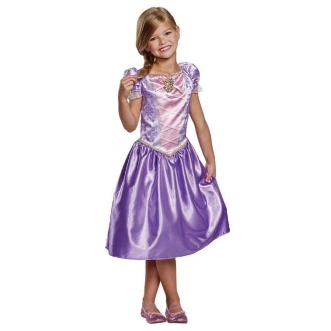 Prinses Rapunzel-kostuum voor kinderen van 3-4 jaar