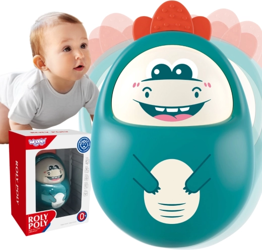 Woopie schommelende dinosaurus met melodieën voor baby’s