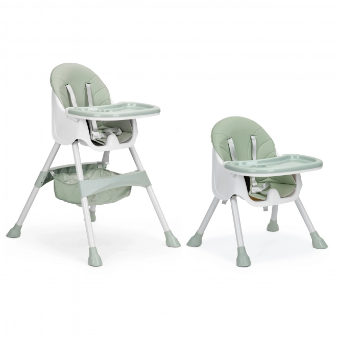 2-in-1 Kinderstoel met 5-puntsgordels ECOTOYS Azura