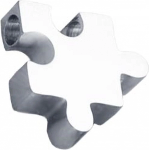 Stalen puzzel-hanger van chirurgisch staal