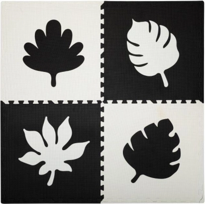 Speelmat foam puzzel MoMi FELI zwart