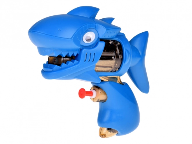 Zakformaat waterpistool Blauwe Haai voor kinderen
