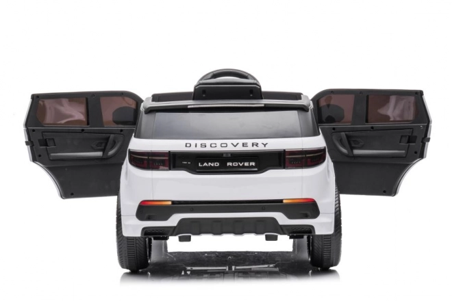 Elektrische auto Range Rover wit
