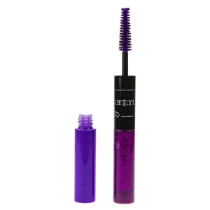 Lukky 2-in-1 mascara en glitters voor wimpers, paars