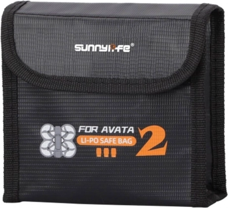 Accutas Sunnylife voor DJI Avata 2 (voor 3 accu’s)