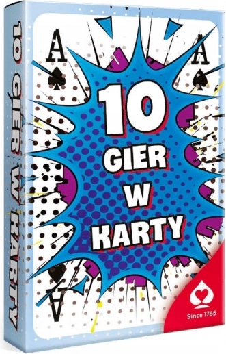 set van 10 kaartspellen