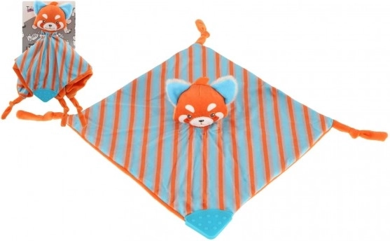 Vosje Knuffeldoekje met Bijtring