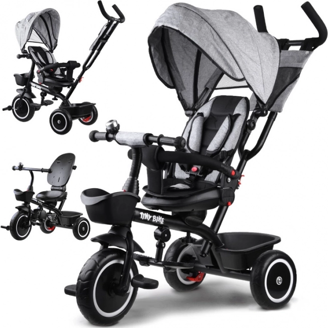 Kinderdriewieler 3-in-1 met draaibare zitting en kap TINY BIKE – Draaibaar