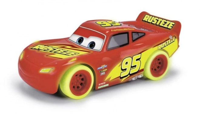 RC Auto's Blesk McQueen Enkel Rijden Glow Racers 1:32, 1kan